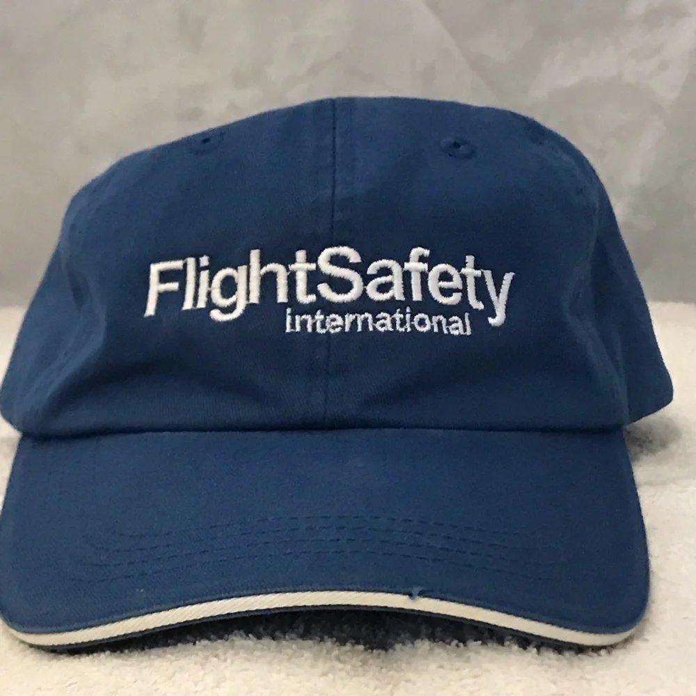 Port Authority Flight Safety International Adjustable Blue Golf Cap